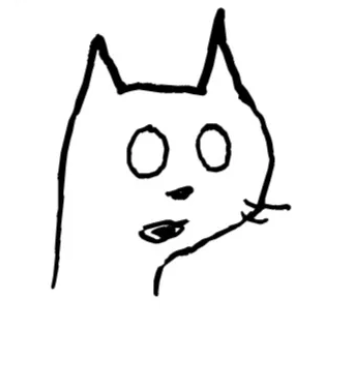 "Roach Motel" Therapist Cat in shock.